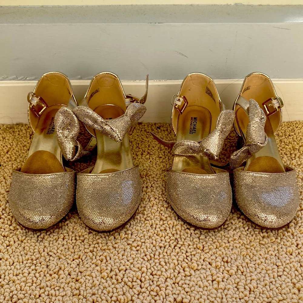 Girls Michael Kors Sparkly Heels